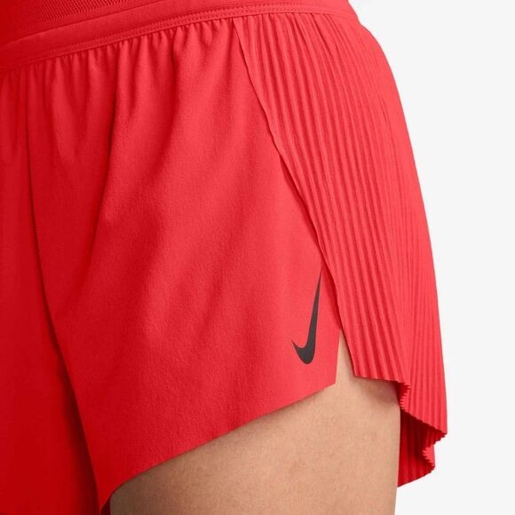 Nike AeroSwift Dri-FIT ADV 3" Running racing Shorts Red FN2328-696 Women's Large - Picture 9 of 10